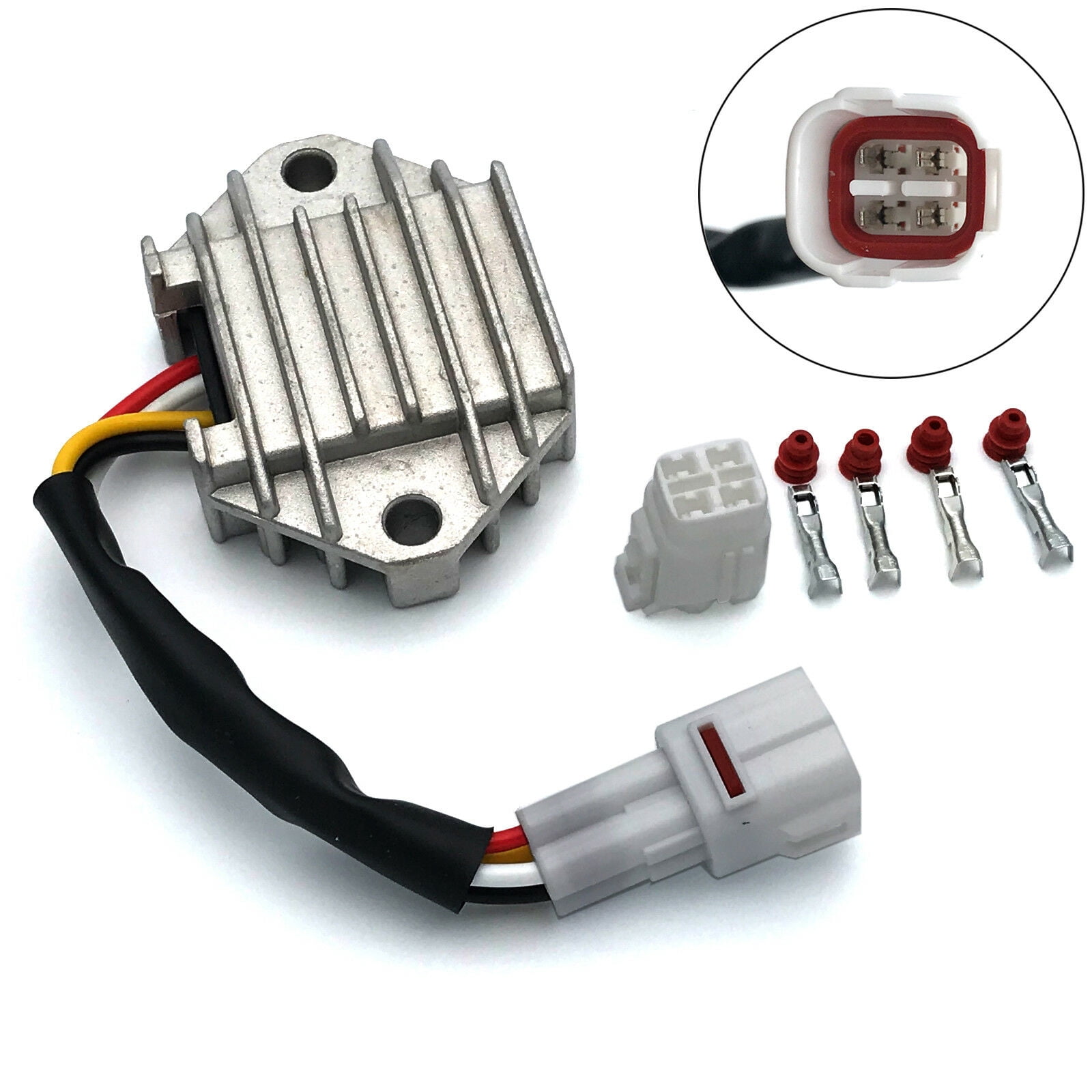 Voltage Regulator Rectifier For Yamaha YFZ 450 ATV 2004 2005 2006 2007 2008  2009 - Walmart.com