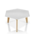 thumbnail image 5 of Furniture of America  Keln Modern 32-inch Geometric Coffee Table White, 5 of 5