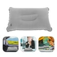 thumbnail image 2 of MOVTOTOP Comfortable Inflatable Camping Pillow for Sleeping with PVC Material Grey Color Large Thick Design Square Shape 2 Pieces, 2 of 7
