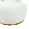 thumbnail image 3 of Pasargad Home Simona Collection Modern Curved Sofa with 3 Pillow, 3 of 6