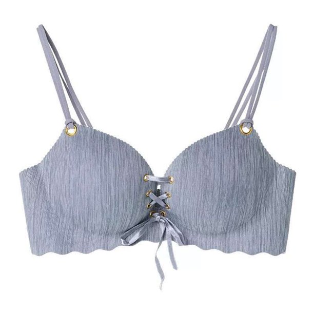 Strapless Bra Women's Bra Sexy Push Up Invisible Lace Bra (recommended to take one size up))pangjing