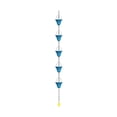 thumbnail image 2 of Cadena de lluvia galvanizada para canalones y bajantes, con recolector de agua decorativo y campana | Desviador de agua exterior para jardín, 2 of 6