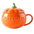 thumbnail image 1 of 1 taza con forma de calabaza para decoración de Halloween., 1 of 3