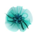 thumbnail image 2 of Fascinators Hats for Women Ribbons Mesh Feather Hat Fashion Kentucky Derby Hat Wedding Fascinator Tea Party Cocktail, Wedding, Fancy Dress Party Fascinators Hats for Women Tea Party Blue One Size, 2 of 2