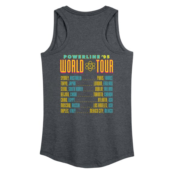 A Goofy Movie - Powerline Tour - Women's Racerback Tank Top