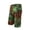 Orange #2, variant on Men's Swim Trunks Tropical Print Hawaiian Bermuda Shorts Color Block Summer Beach Shorts with Drawstring Breathable Broad Shorts