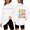 White, variant on ALLTB Christian Sweatshirt for Women God Is Good Hoodies Plus Size Faith Pullover Bible Verse Long Sleeve Tops