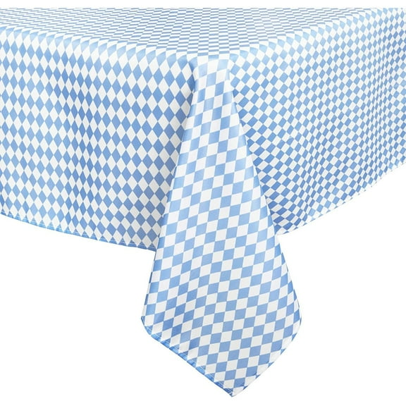 Gingham Tablecloth Blue