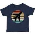 thumbnail image 3 of Inktastic Airplane Pilot Vintage Sunset Boys or Girls Toddler T-Shirt, 3 of 5