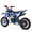 Blue, variant on BLAZEGO 50cc Kids Dirt Bike, 4-Stroke Gas Dirt Bike for Kids 8-14 with 2.5-10" Off Road Tires, Mini Pit Bike 25MPH & 18.8 Miles Long Range with Front and Rear Suspension & Dual Disc Brakes, Red