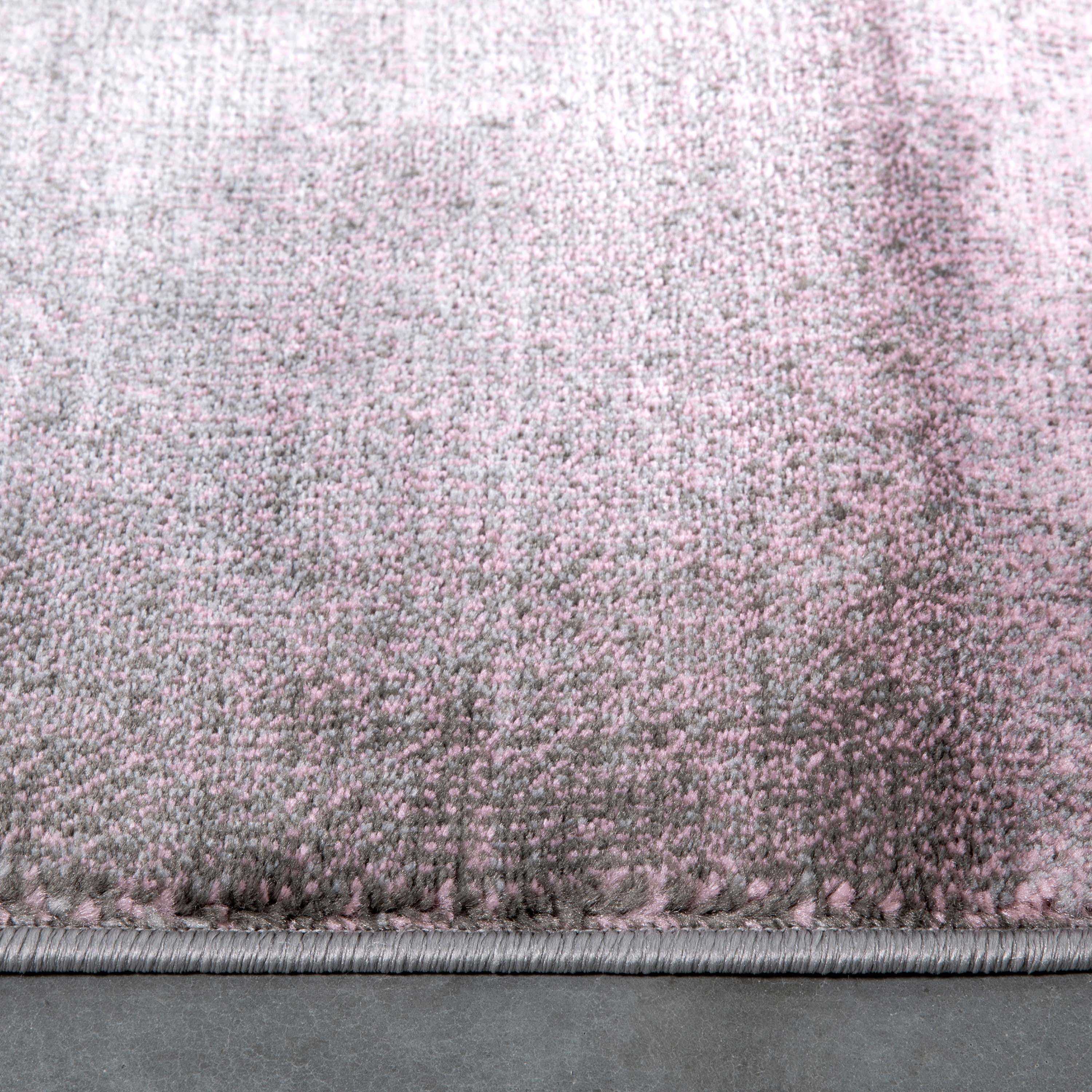Well Woven Barclay Yaren Modern Abstract Blush 7'10" x 9'10" Area Rug