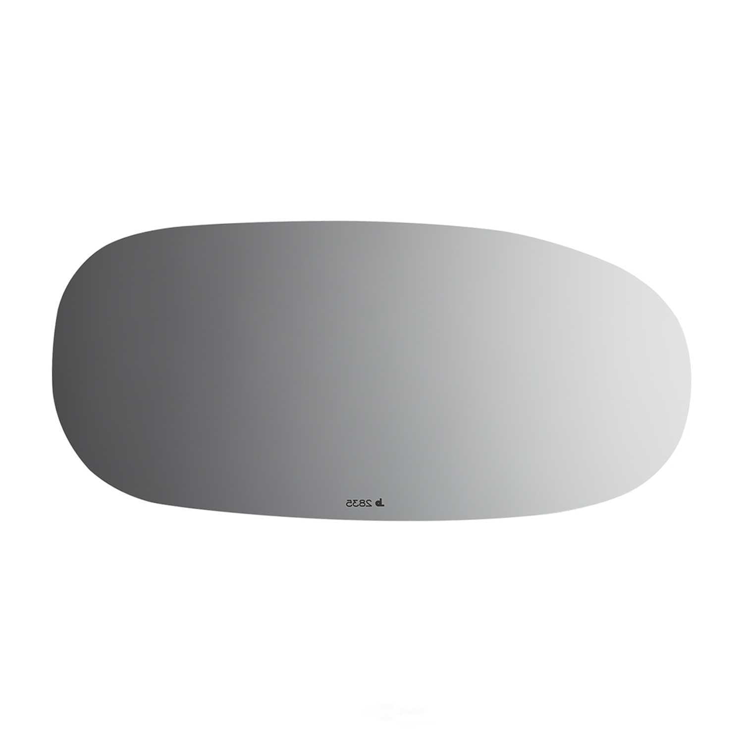 Burco Side View Mirror Replacement Glass - Clear Glass - 2835