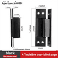 thumbnail image 3 of 4-inch concealed door with concealed stainless steel wooden door concealed door and hinge hidden hinge Black, 3 of 8