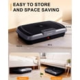 thumbnail image 3 of Rionrun 150W Vibrating Plate Exercise Machine，300 lbs Capacity Shake Board with Bluetooth, LED Display, Remote Control, Entertainment activities, Silver, 3 of 8
