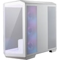 thumbnail image 3 of Gabinete Gamer MSI MAG PANO M100R PZ WHITE Micro ATX Micro Torre 4 Fan Cristal Templado USB-C ARGB, 3 of 6