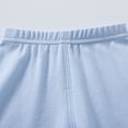 thumbnail image 3 of GiLiling Baby Joggers for Boys Girls Baggy Sweatpants Solid Elastic Waist School Pants Casual Sport Trousers (Light Blue, 0-3 Months), 3 of 8