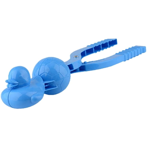 Niños Cute Duck Snowball Maker Snow Ball Juguetes Juegos Para Exteriores Interior Winter Snowball Fight Maker Double Ball Clip Tool matsuzay FN006423-00