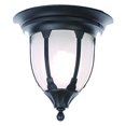thumbnail image 3 of Acclaim 5063BW Suffolk Collection 1-Light Ceiling Mount Outdoor Fixture, Burled Walnut, 3 of 3