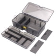 thumbnail image 3 of Caja de almacenamiento ANGGREK para Anzuelos de pesca Gris Translúcido, 3 of 8