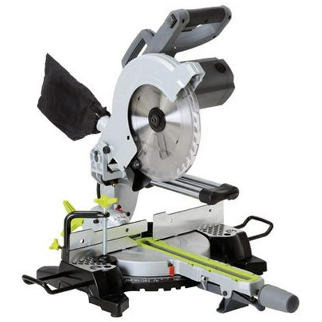 Frita 10 in. 15A Motor 4500 RPM Master Mechanic Compact Sliding Miter Saw