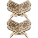 thumbnail image 1 of 2pcs Koran Holy Book Stand Holders Wooden Koran Bookshelf Desktop Decorations, 1 of 2