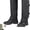 Black, variant on Snake Leg Gaiters Unisex Adjustable Outdoor Snake Resistant Abrasion Resistant for Hunting Hiking Calves ProtectionKhaki