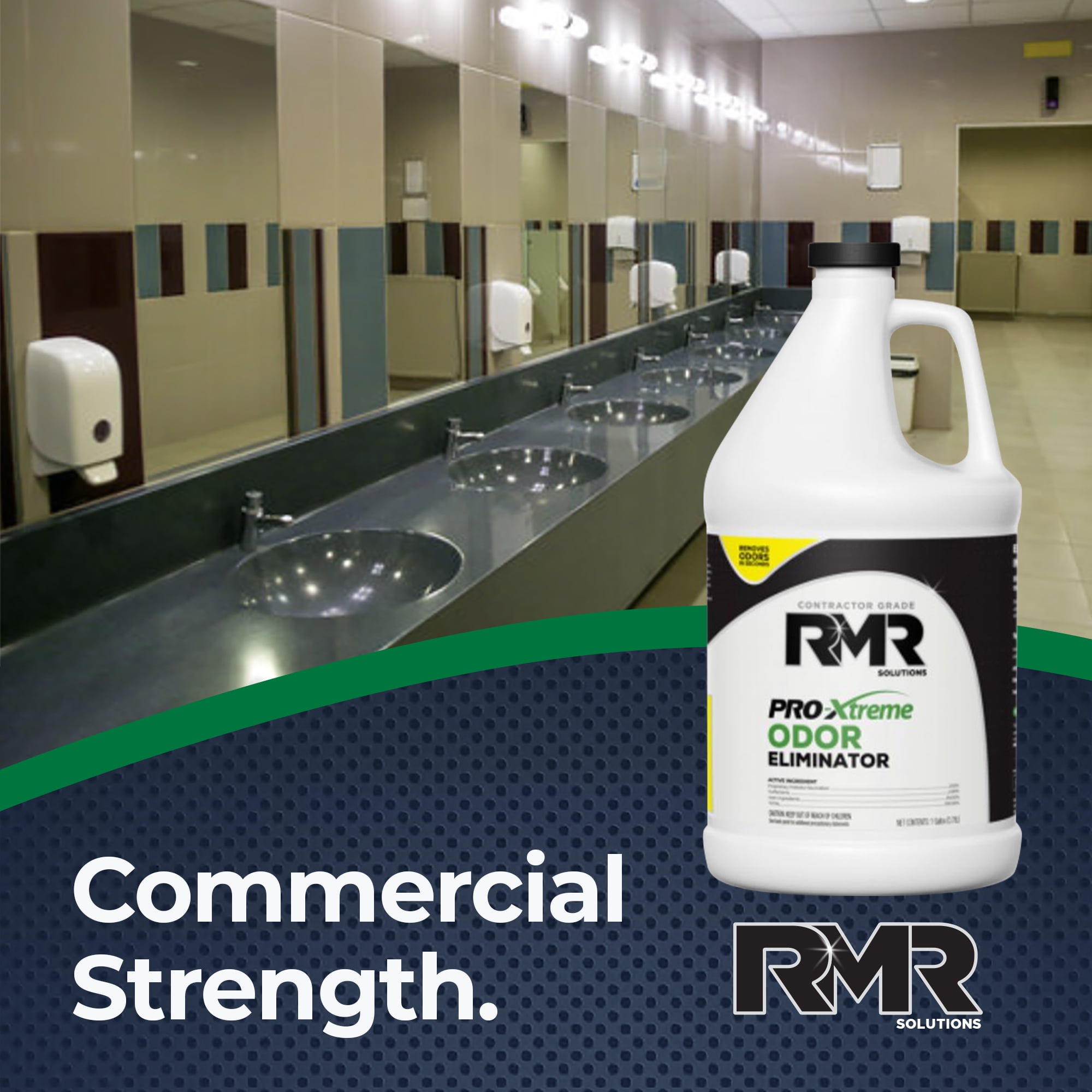 RMR Pro-Xtreme Odor Eliminator, Organic Deodorizer, Unscented, 1 Gallon