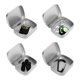 thumbnail image 5 of Contenedores de metal: paquete de 24 cajas de hojalata de metal, mini contenedores portátiles para guardar chinchetas, cuentas, aretes y joyas, 5 of 7