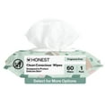 thumbnail image 2 of (12 pack) The Honest Company Plant Based Baby Wipes Fragrance Free 60 Count, 2 of 12