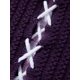 thumbnail image 5 of Sunloudy Tops cortos para mujer, cuello cuadrado, manga corta, contraste de color, estampado a cuadros, suéter, camisa de punto para damas jóvenes Sunloudy  S M L, 5 of 7