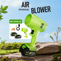 Cordless Leaf Blower, Handheld Blower with 2x4.0Ah Batteries & Charger, Blower Lightweight Electric Leaf Blower Portable Blowers Small Leaf Blowers for Lawn Patio Garden, Dust Cleaner
