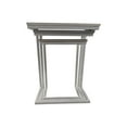 thumbnail image 2 of Carolina Classics Addison Nesting Table Set in Whitewash, 2 of 5