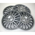 thumbnail image 2 of TuningPros WSC-611S15 Set of 4  Metallic Silver Hubcaps 15" - Hub Caps Wheel Skin Cover 15 inches 4 Pcs Set, 2 of 4