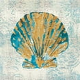 thumbnail image 2 of Mousseau, Studio 26x26 Gold Ornate Wood Framed with Double Matting Museum Art Print Titled - Coastal Beauty IV, 2 of 4