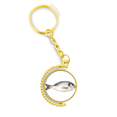thumbnail image 1 of Accessoire de Porte-Clés de Connecteur en Métal Rouge d'Activité de Poisson d'Océan dans le Porte-Clés, 1 of 3