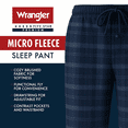 thumbnail image 5 of Wrangler Men's Ultra Comfort Microfleece Lounge Pants, 1 Pack, 5 of 5