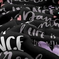 thumbnail image 5 of Hippie Graffiti Fuzzy Sherpa Blanket Dance Life Fleece Throw Blanket Soft Cozy Fluffy Plush Blanket for Girls 30"x40", 5 of 6