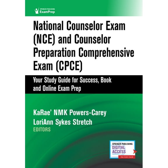 National Counselor Exam (Nce) and Counselor Preparation Comprehensive Exam (Cpce): Your Study Guide for Success, Book an, (Paperback)