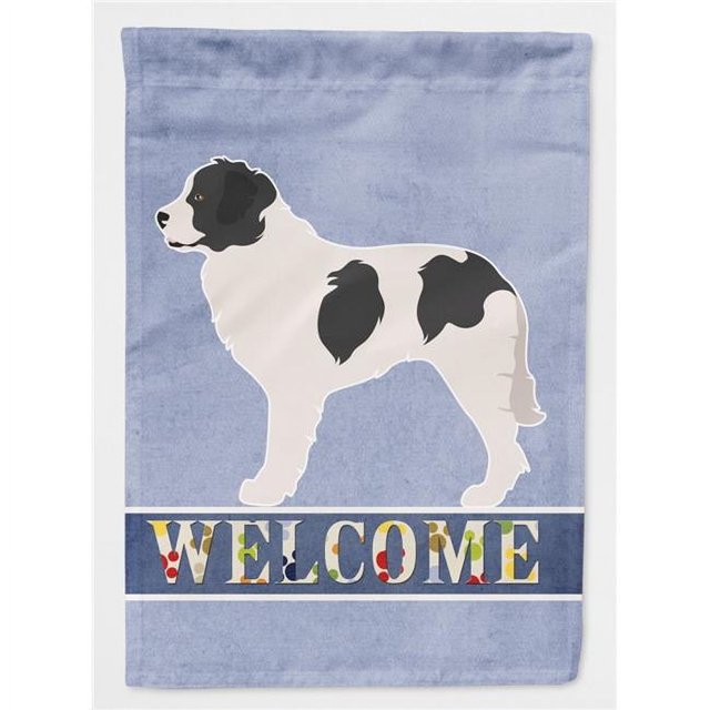 Carolines Treasures BB8331GF Landseer Welcome Flag Garden