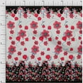 thumbnail image 1 of oneOone Polyester Lycra Fabric Artistic Flower Panel Print Fabric BTY 56 Inch Wide, 1 of 3