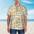 thumbnail image 2 of Fotbe Peanuts 8 Camisa Hawaiana para Hombre Unisex – Camisa Casual de Verano con Botones de Manga Corta de Algodón y Lino,X-Large, 2 of 7