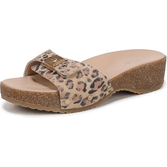 Dr. Scholl's Women's Original Flex Slide Sandal Black/Brown 9M