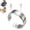 Silver, variant on Vayro Ring for Women & Men, 4-Strong Magnet Adjustable Wellness Ring Stainless Steel Open Lightweight and Water-Resistant Rings