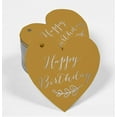 thumbnail image 2 of Inkdotpot 100 Pack Real Silver Foil Paper Tag Happy Birthday Favor Hang Tag, 2 of 6