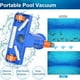 thumbnail image 3 of Juego de aspiradora para piscina, aspirador de suelo con varilla telescópica; Aspirador de suelo para limpieza de piscinas, red de aterrizaje para piscinas, aspirador de 68 pulgadas, 3 of 5