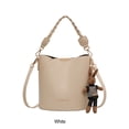 thumbnail image 3 of Becaristey Sac pour Femmes Spacieux et Imperméable Automne et Hiver Sac Populaire Mignon Blanc, 3 of 6
