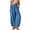 Blue-01, variant on REALiKUN Women's Cotton Linen Harem Pants Casual Loose Fit High Waisted Pants Trousers with Pockets