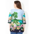 thumbnail image 2 of Catherines Women's Plus Size 3/4 Sleeve Seasonal Tee, 2 of 2