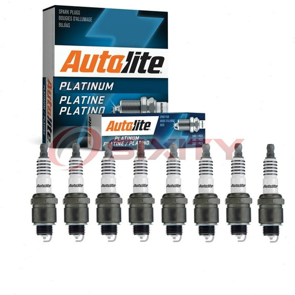 8 pc Autolite AP85 Platinum Spark Plugs for 14 3037 3332 5614238 7 AR32 Ignition Wire Secondary Fits select: 1967-1969 CHEVROLET CAMARO, 1966-1969 CHEVROLET CHEVELLE