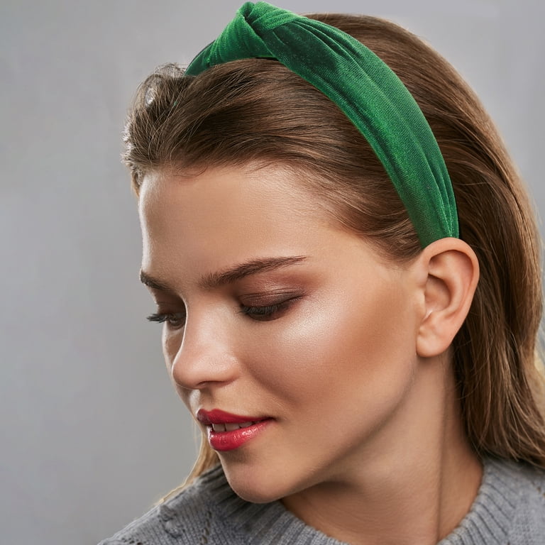 Unique Bargains Velvet Knotted Headbands Hairband for Women  display picture 1